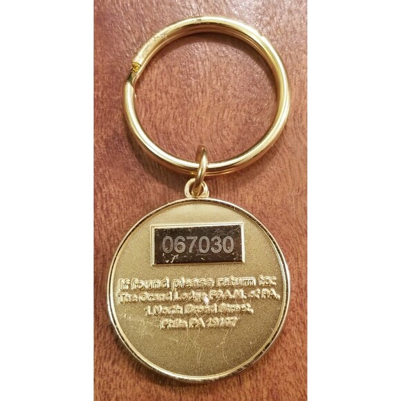 2006 Grand lodge Of Pennsylvania Key Chain & Ornament 275th Anniversary - Picture 5 of 5